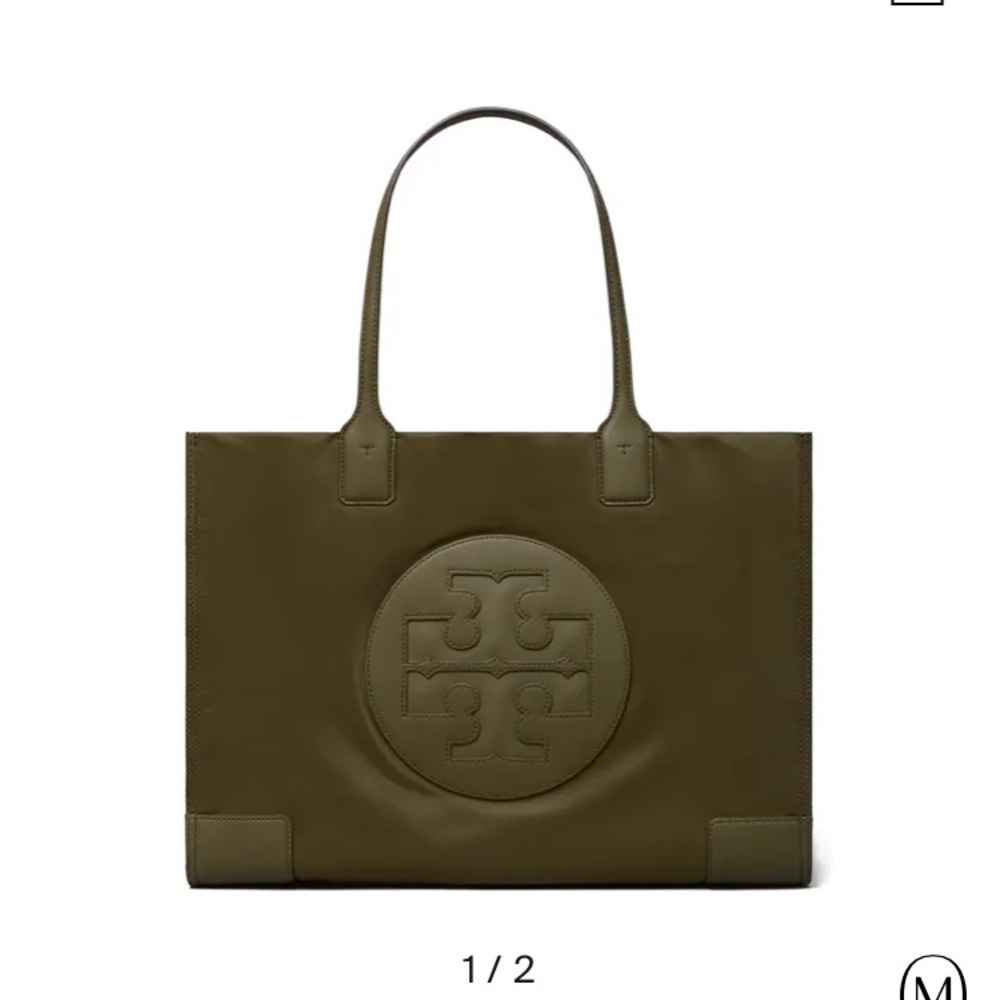 NWT Tory Burch Ella Tote in Leccio